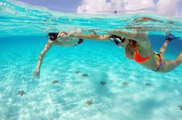 Tour en el Cielo Cozumel en lancha desde Cancún